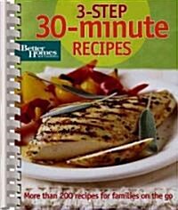 3-Step 30-minute Recipes (Paperback, Spiral)