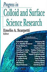 Progress in Colloid and Surface Science Research (Hardcover)