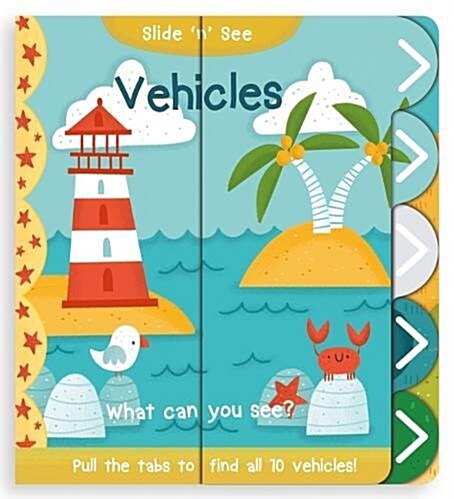 Slide n See Vehicles (Hardcover)