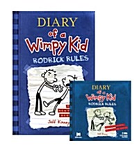 Diary of a Wimpy Kid #2: Rodrick Rules (Paperback 1권 + CD 2장, 미국판)