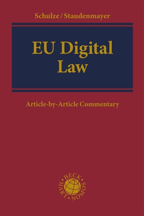 EU Digital Law : Article-by-Article Commentary (Hardcover)