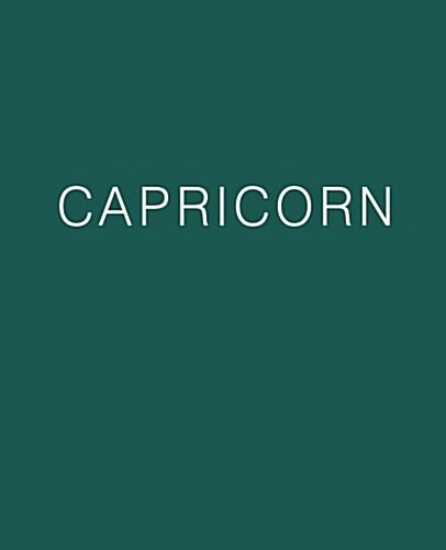 Capricorn: Journal (Blank/Lined) (Paperback)