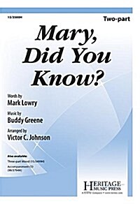 Mary, Did You Know? (Paperback)