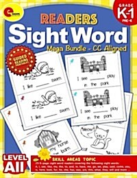 Sight Words Readers: Mega Bundle Sight Word Readers - CC Aligned for Prek, Kindergarten, 1st Grade (Paperback)