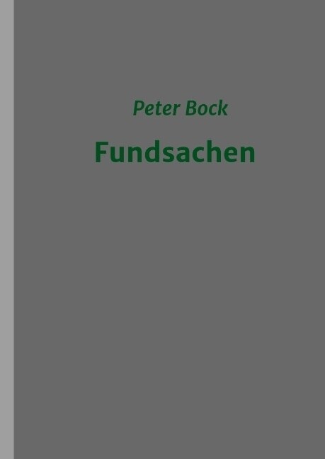 Fundsachen (Hardcover)