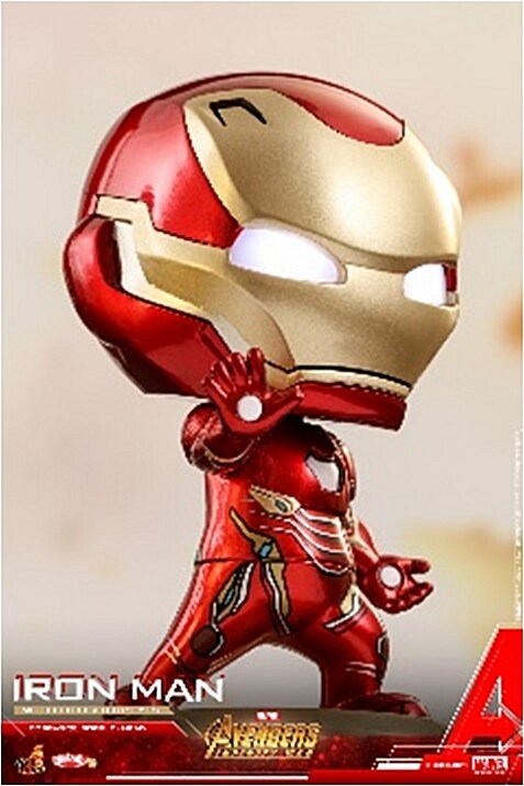 [Hot Toys] 코스베이비 아이언맨(라이트업 기능) COSB430 - Iron Man Cosbaby (S) Bobble-Head (With light-up function)