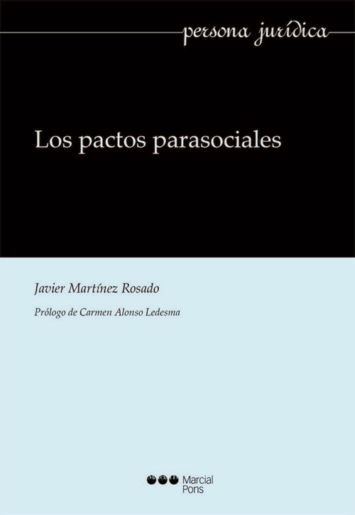 LOS PACTOS PARASOCIALES (Paperback)