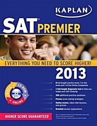 [중고] Kaplan SAT Premier [With CDROM] (Paperback, 2013)