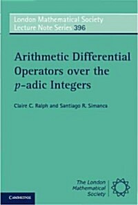 Arithmetic Differential Operators over the p-adic Integers (Paperback)
