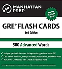 500 Advanced Words: GRE Vocabulary Flash Cards (Other)