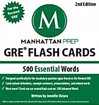 500 Essential Words: GRE Vocabulary Flash Cards (Other)