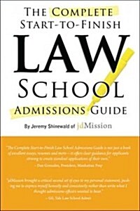 [중고] Complete Start-To-Finish Law School Admissions Guide (Paperback, Original)