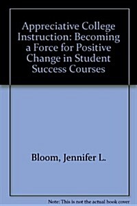 Appreciative College Instruction (Paperback)