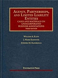 Agency, Partnerships and Limited Liability Entities (Hardcover, Pass Code, 3rd)