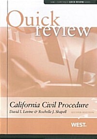 California Civil Procedure (Paperback, 2nd)