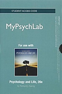 Psychology and Life Mypsychlab Access Code (Pass Code, 20th, Student)