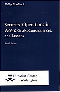 Security Operations In Aceh (Paperback)