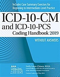 ICD-10-CM and Icd-10-pcs Coding Handbook, Without Answers, 2019 (Paperback, Revised)