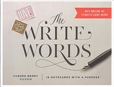 Cheree Berry the Write Words Greeting Assortment with Booklet (Other)
