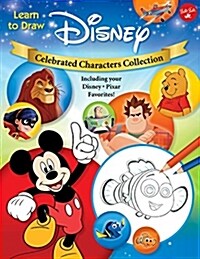 Learn to Draw Disney Celebrated Characters Collection: New Edition! Includes Classic Characters, Such as Mickey Mouse and Winnie the Pooh, to Current (Paperback)