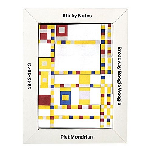 Moma Mondrian Sticky Notes Box (Other)