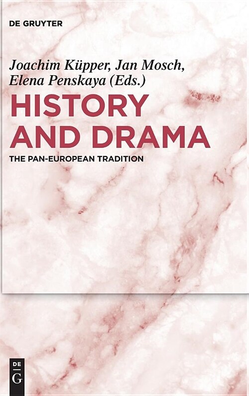 History and Drama: The Pan-European Tradition (Hardcover)