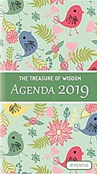 The Treasure of Wisdom - 2019 Pocket Planner: An 18 Month, Monthly Planner with Inspirational Quotations and Bible Verses (Paperback)