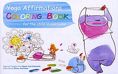 Yoga Affirmations Coloring Book: For the Child in Everyone (Paperback)