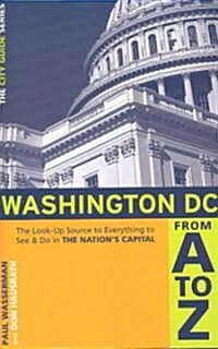 Washington, D.C. from A to Z (Paperback, 1st)