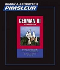 Pimsleur German Level 3 CD: Learn to Speak and Understand German with Pimsleur Language Programs (Audio CD, 2, Edition, 30 Les)