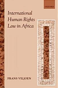 [중고] International Human Rights Law in Africa (Hardcover)