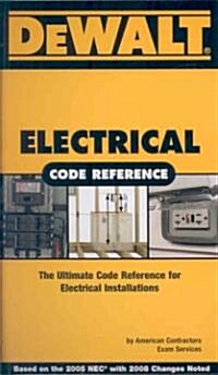 Dewalt Electrical Code Reference (Paperback, Spiral)