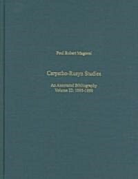 Carpatho-Rusyn Studies (Hardcover)