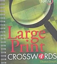Large Print Crosswords #1 (Paperback)