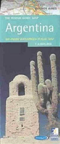 Rough Guide Argentina Country Map (Paperback, Engagement, FOL)