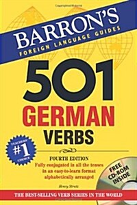 501 German Verbs [With CDROM] (Paperback, 4)