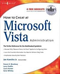 How to Cheat at Microsoft Vista Administration (Paperback)