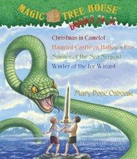 Magic Tree House Collection Books 29-32: Christmas in Camelot/Haunted Castle on Hallow's Eve/Summer of the Sea Serpent/Winter of the Ice Wizard        (Audio CD) - Christmas in Camelot / Haunted Castle on Hallows Eve / Summer of the Sea Serpent / Winter of the Ice Wizard