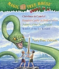 [중고] Magic Tree House Collection Books 29-32: Christmas in Camelot/Haunted Castle on Hallow‘s Eve/Summer of the Sea Serpent/Winter of the Ice Wizard   (Audio CD)