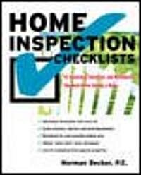 Home Inspection Checklists: 111 Illustrated Checklists and Worksheets You Need Before Buying a Home (Paperback)