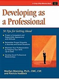 Developing as a Professional (Paperback)
