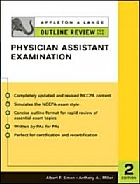 Appleton & Lange Outline Review for the Physician Assistant Examination, Second Edition (Paperback, 2, Revised)