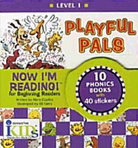 [중고] Now I‘m Reading! Level 1: Playful Pals (Paperback)