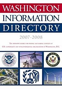 Washington Information Directory 2007-2008 (Hardcover, 1st)