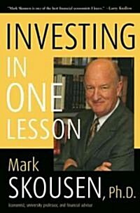 [중고] Investing in One Lesson (Hardcover)