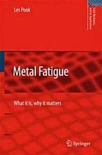 Metal Fatigue: What It Is, Why It Matters (Hardcover)