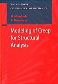 Modeling of Creep for Structural Analysis (Hardcover)