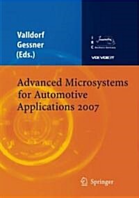 Advanced Microsystems for Automotive Applications 2007 (Hardcover)