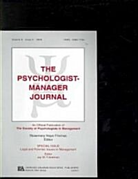 Legal and Forensic Isssues in Management Tpmj V8#2 (Paperback)