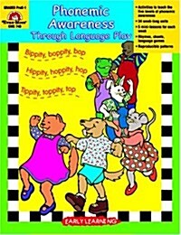 [Evan-Moor] Phonemic Awareness Through Language Play : Teachers Rescource (Paperback)